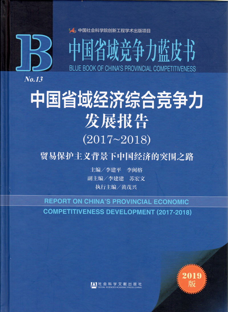 揉捏花核高潮中国省域经济综合竞争力发展报告（2017-2018）